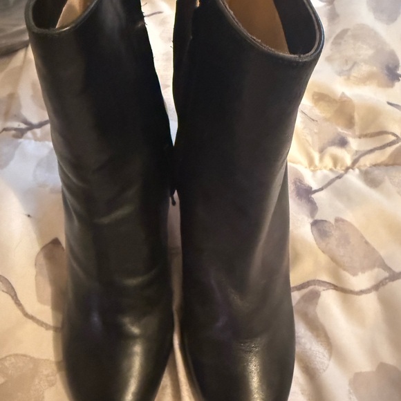 Christian Louboutin Black and Red Ankle Boots - Picture 5 of 14